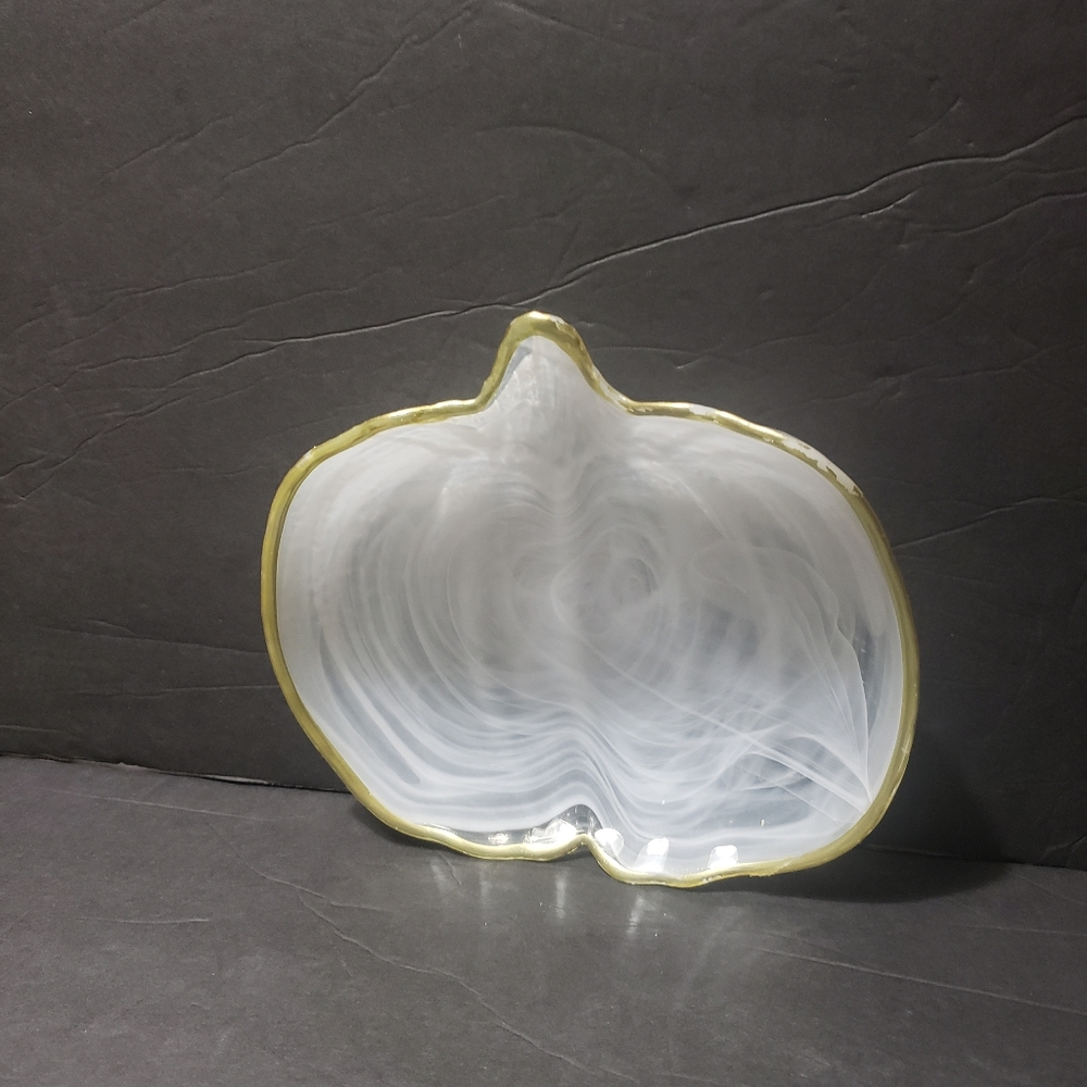 VIETRI "Alabaster" Small Pumpkin Plate